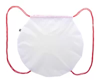 taška na stahování šňůrkou na zakázku červená s potiskem loga - foto 2