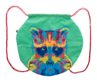 taška na stahování šňůrkou na zakázku červená s potiskem loga - foto 3