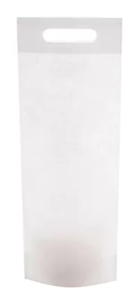 taška na víno na zakázku bílá s potiskem loga - foto 3