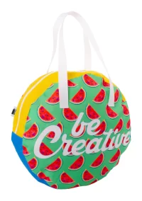 taška na zakázku na nabíjecí kabely pro EV bílá s potiskem loga