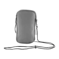 taška přes rameno z RPET na telefon šedá s potiskem loga - foto 4