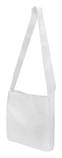 taška přes rameno z RPET na zakázku bílá s potiskem loga - foto 4