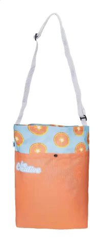 taška přes rameno z RPET na zakázku bílá s potiskem loga - foto 3