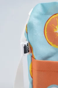 taška přes rameno z RPET na zakázku bílá s potiskem loga - foto 4