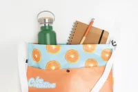 taška přes rameno z RPET na zakázku bílá s potiskem loga - foto 6