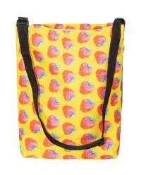 taška přes rameno z RPET na zakázku černá s potiskem loga - foto 2