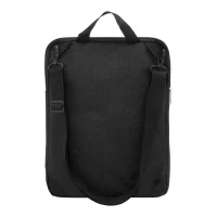 taška přes rameno z RPET na zakázku černá s potiskem loga - foto 3