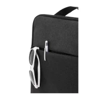 taška přes rameno z RPET na zakázku černá s potiskem loga - foto 8