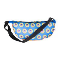 taška přes rameno z RPET na zakázku černá s potiskem loga - foto 4