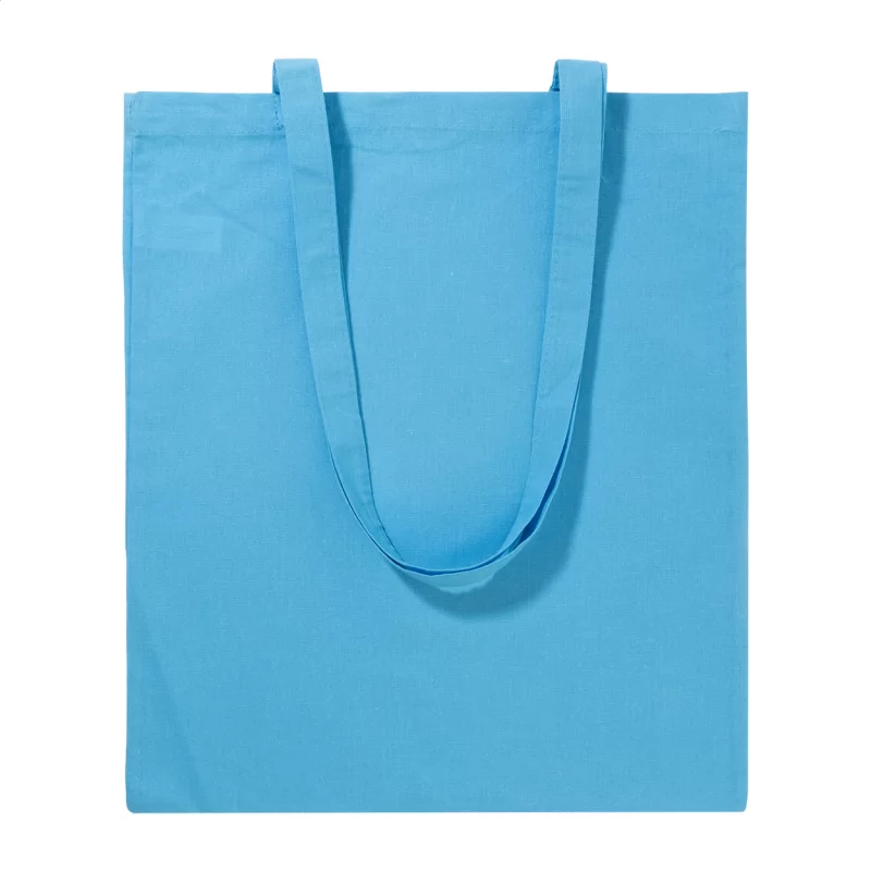 taška světle modrá s potiskem loga