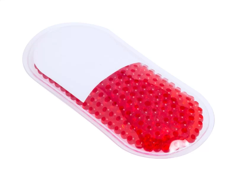 tepelný/chladící polštářek červená s potiskem loga