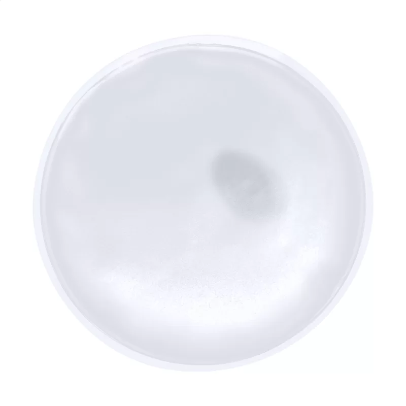 tepelný polštářek bílá s potiskem loga