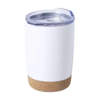 termo hrnek bílá s potiskem loga