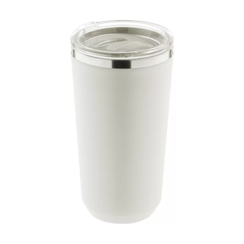 termo hrnek bílá — reklamní předmět s vlastním potiskem termo hrnek bílá s potiskem loga