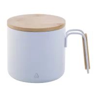 termo hrnek bílá s potiskem loga - foto 3