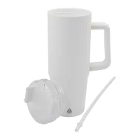 termo hrnek bílá s potiskem loga - foto 2