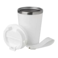 termo hrnek bílá s potiskem loga - foto 3