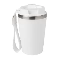 termo hrnek bílá s potiskem loga - foto 4