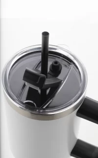 termo hrnek bílá s potiskem loga - foto 5