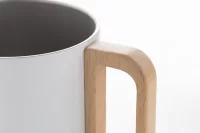 termo hrnek bílá s potiskem loga - foto 6