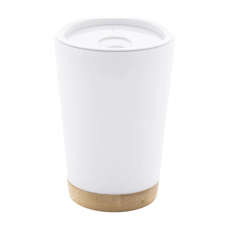 termo hrnek bílá s potiskem loga