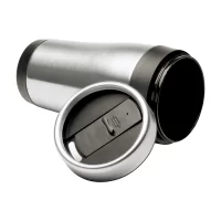 termo hrnek černá s potiskem loga - foto 2