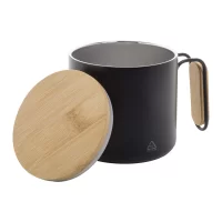 termo hrnek černá s potiskem loga - foto 2