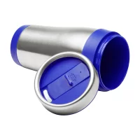 termo hrnek modrá s potiskem loga - foto 2