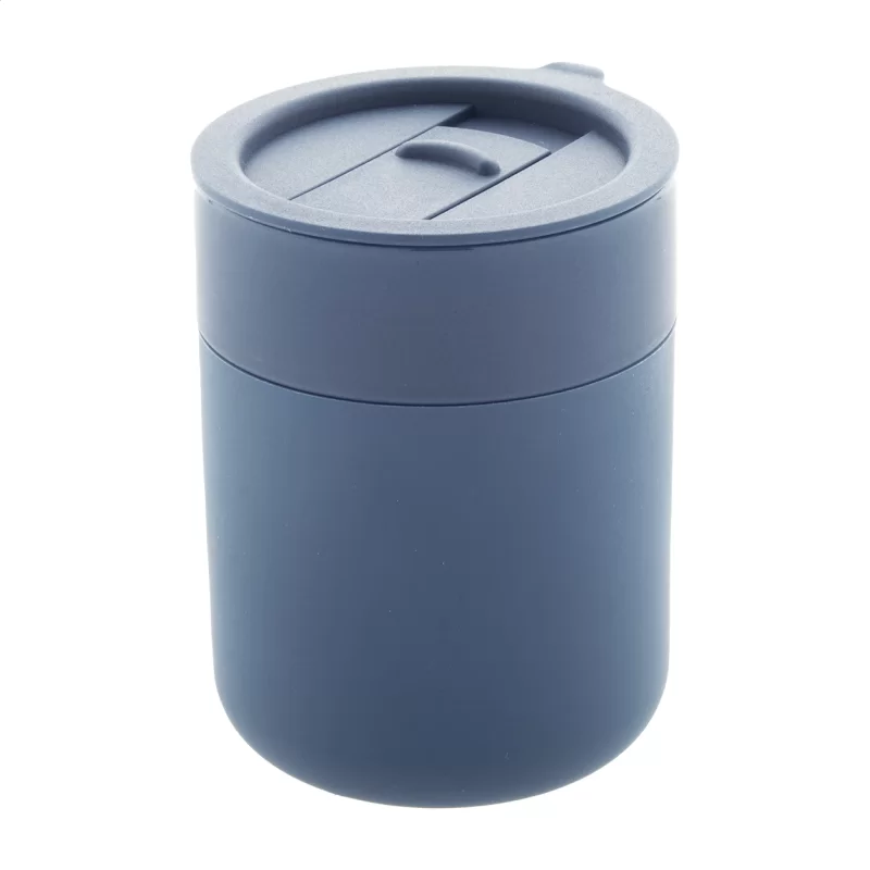 termo hrnek modrá s potiskem loga