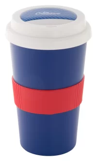 termo hrnek na zakázku, hrnek tmavě modrá s potiskem loga - foto 3