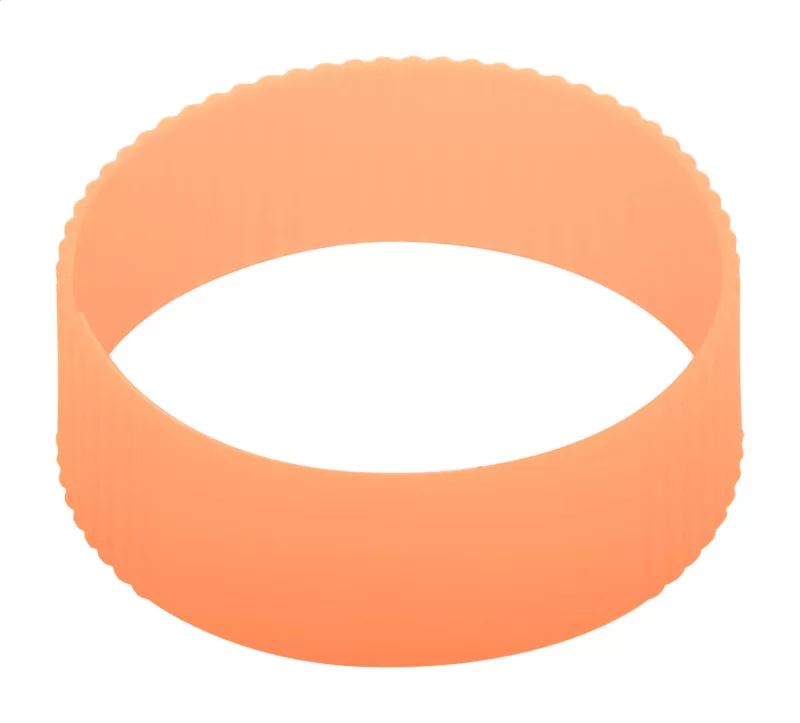 termo hrnek na zakázku, úchop oranžová s potiskem loga