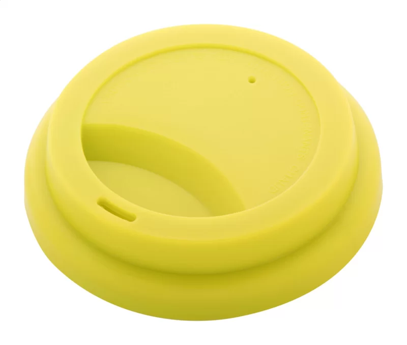 termo hrnek na zakázku, víčko zelená — reklamní předmět s vlastním potiskem termo hrnek na zakázku, víčko zelená s potiskem loga