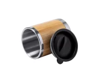 termo hrnek přírodní s potiskem loga - foto 2