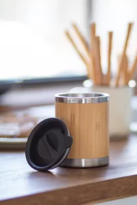 termo hrnek přírodní s potiskem loga - foto 6