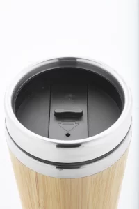 termo hrnek přírodní s potiskem loga - foto 3