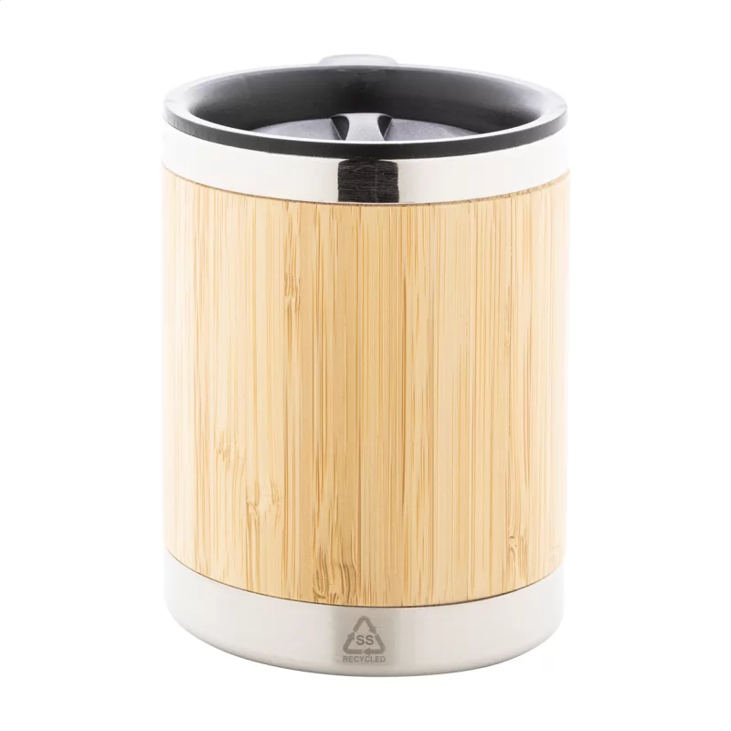 termo hrnek přírodní s potiskem loga - foto 4