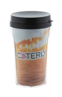 termo hrnek průhledná s potiskem loga - foto 2