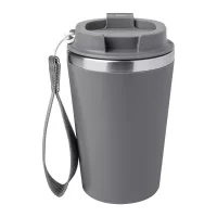 termo hrnek šedá s potiskem loga - foto 4