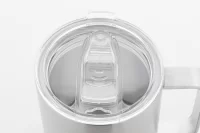 termo hrnek stříbrná s potiskem loga - foto 2