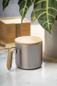 termo hrnek stříbrná s potiskem loga - foto 7