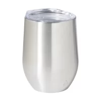 termo hrnek stříbrná s potiskem loga - foto 3