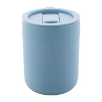 termo hrnek světle modrá s potiskem loga - foto 3