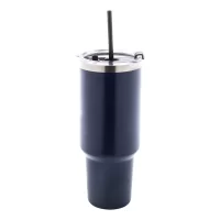 termo hrnek tmavě modrá s potiskem loga - foto 4