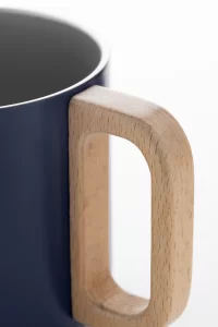 termo hrnek tmavě modrá s potiskem loga - foto 5