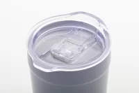 termo hrnek tmavě šedá s potiskem loga - foto 4