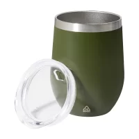 termo hrnek zelená s potiskem loga - foto 2