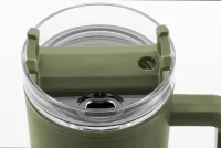 termo hrnek zelená s potiskem loga - foto 6