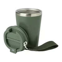 termo hrnek zelená s potiskem loga - foto 3