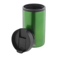 termo hrnek zelená s potiskem loga - foto 3