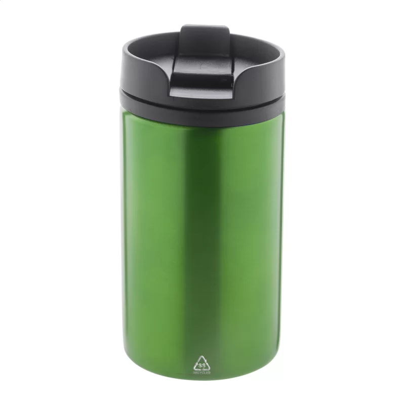 termo hrnek zelená — reklamní předmět s vlastním potiskem termo hrnek zelená s potiskem loga